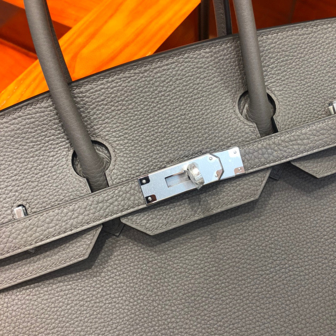 Hermes Birkin 35 Togo Grey