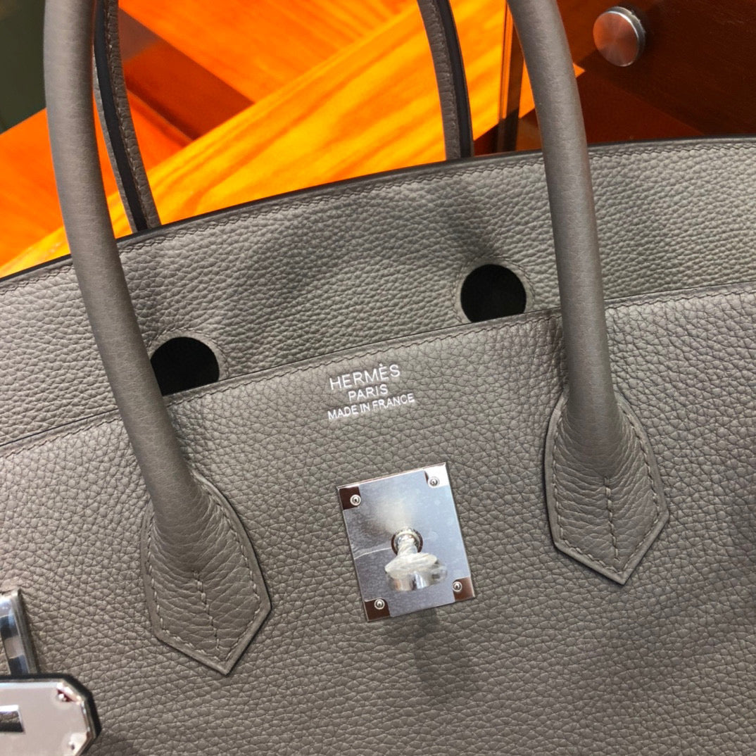 Hermes Birkin 35 Togo Grey