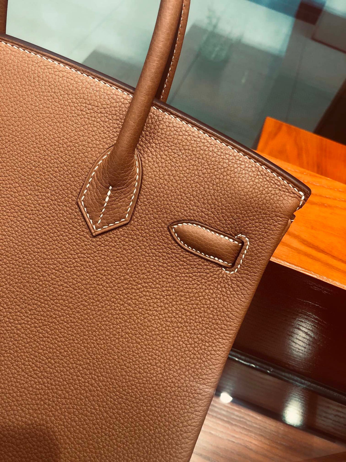 Hermes Birkin 30 Brown Togo