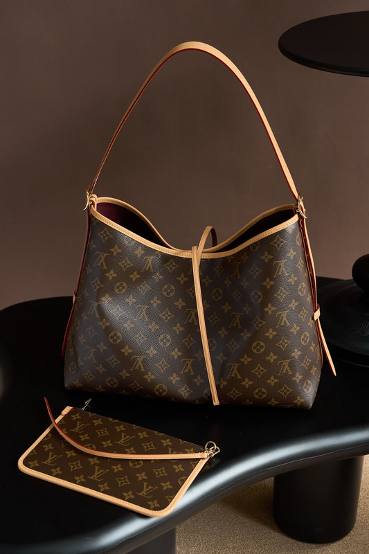 Louis Vuitton CarryAll MM Platinum