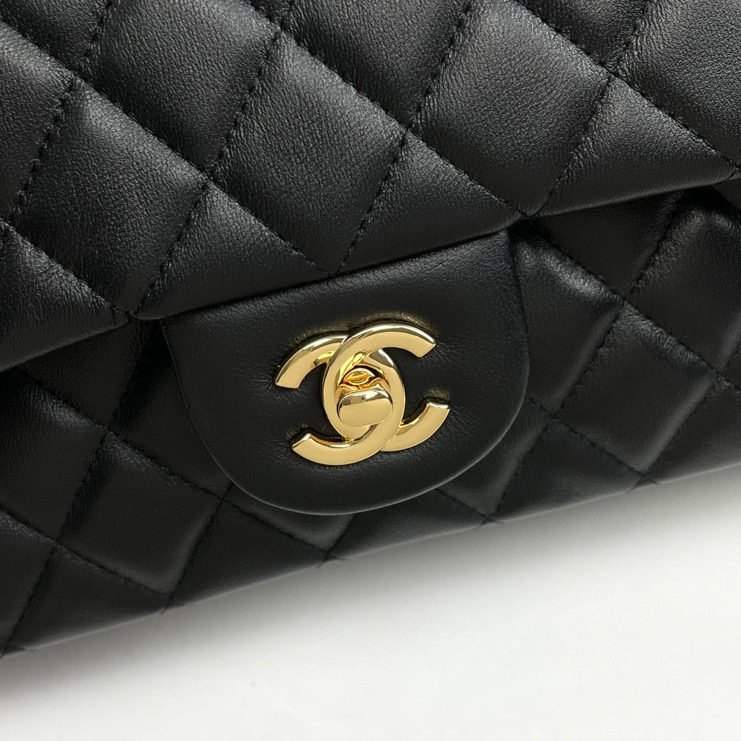 Chanel Classic Handbag Lamb Skin 25cm - Low Grade