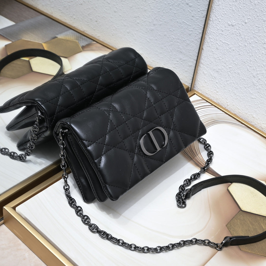 Dior Caro Macrocannage Mini Bag Grade 1