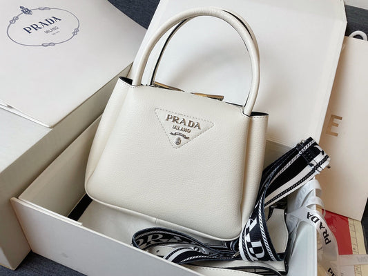 Prada Top Handle Leather bag - Grade 1