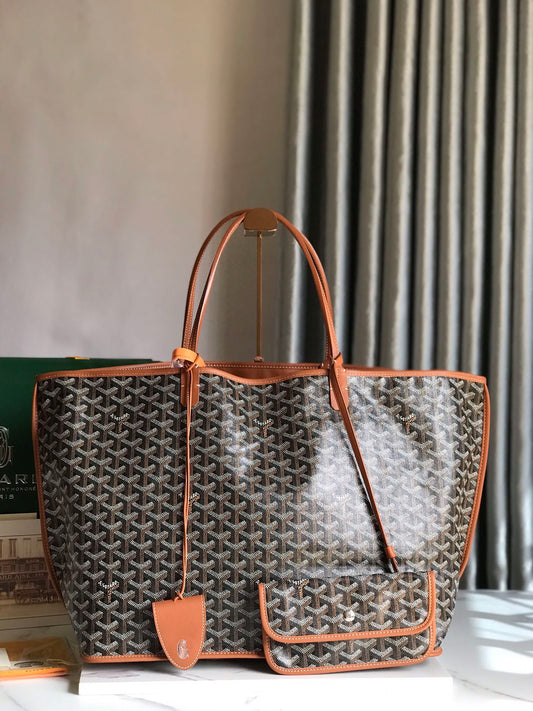 Goyard Anjou PM Reversible Bag Grade 3 - Black & Tan