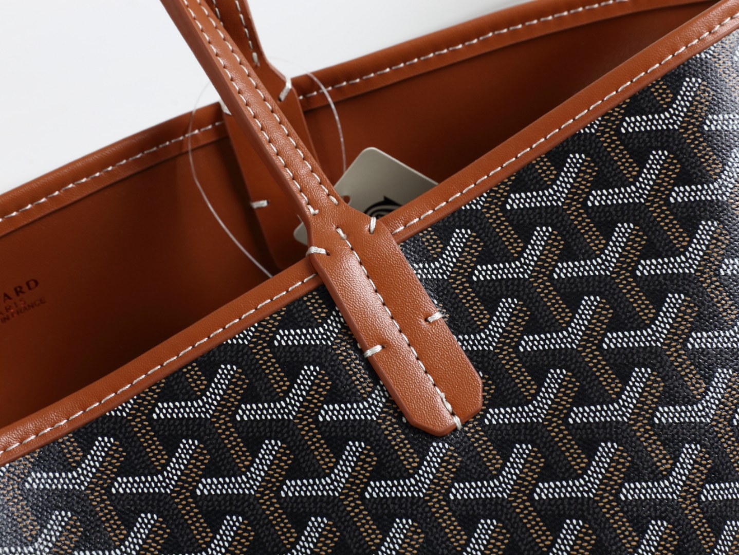 Goyard Anjou PM Reversible Bag Grade 1 - Black & Tan