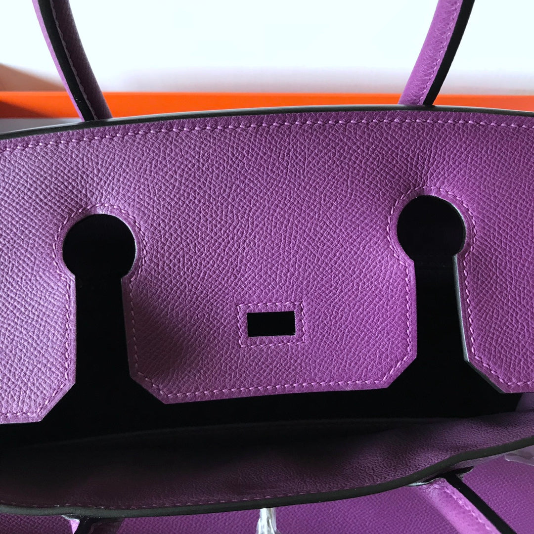 Hermes Birkin Bag Epsom Purple