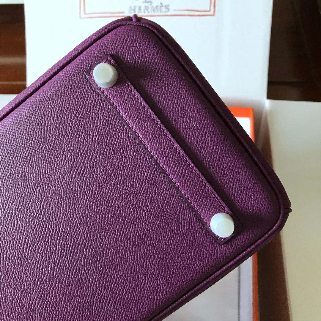 Hermes Birkin Bag Epsom Purple