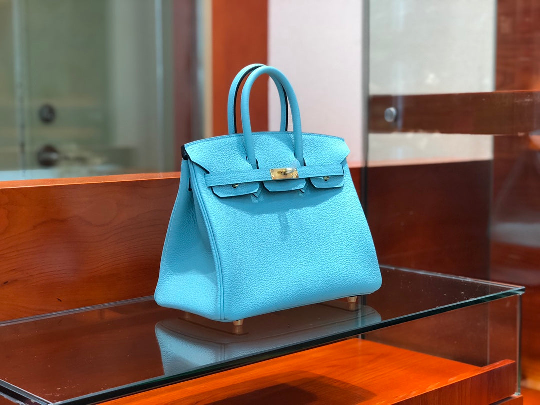 Hermes Birkin 25 Togo Aqua