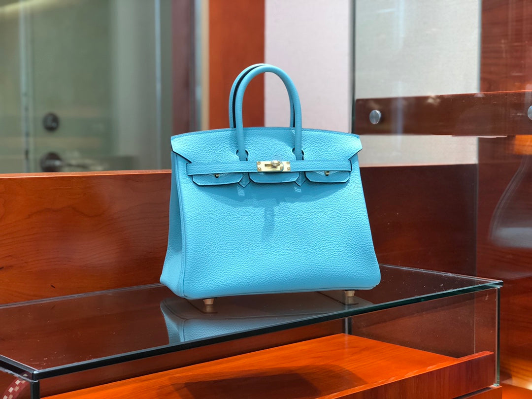 Hermes Birkin 25 Togo Aqua