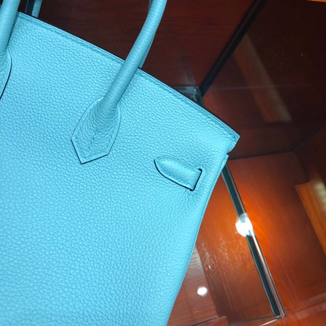 Hermes Birkin 25 Togo Aqua