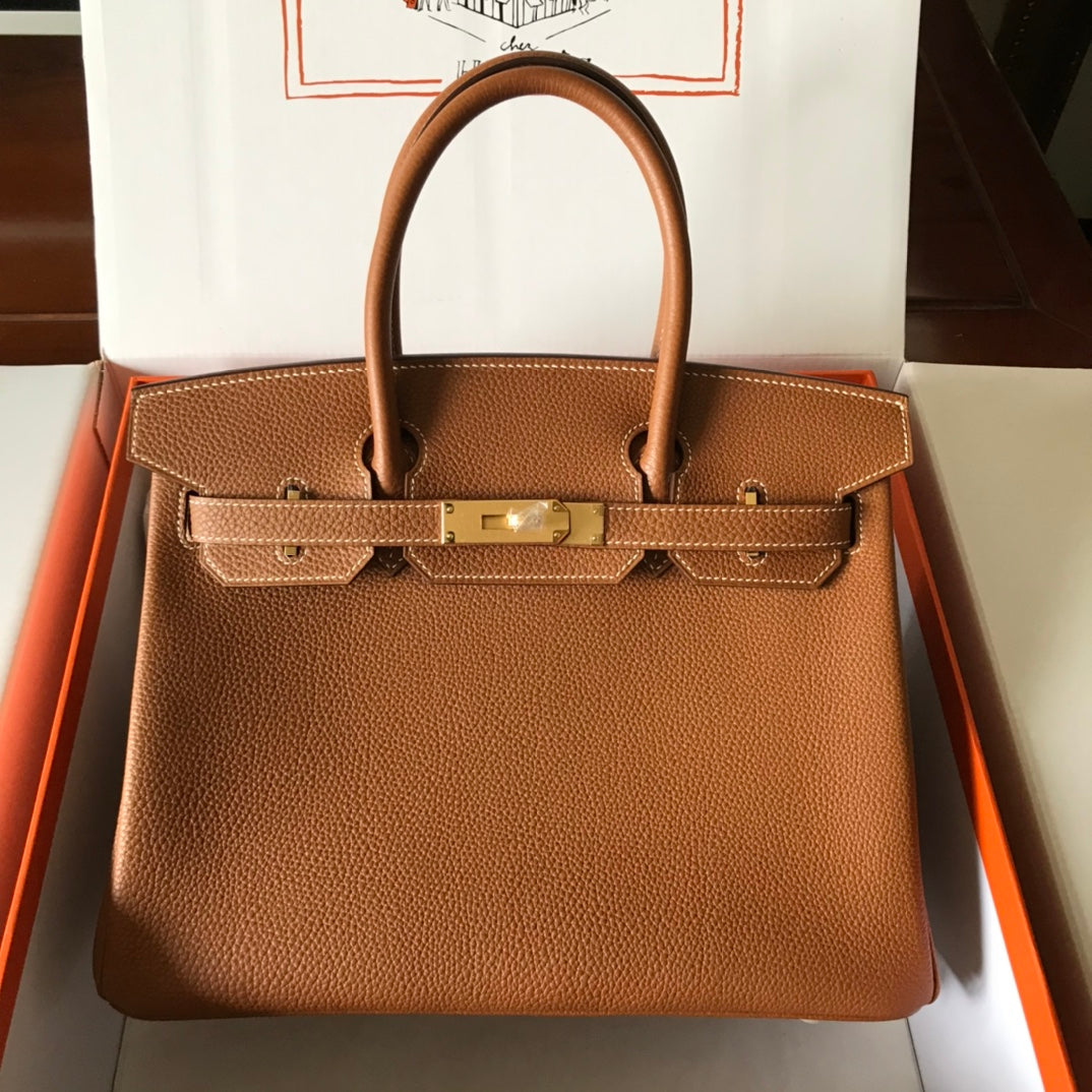 Hermes Birkin 30 Brown Togo