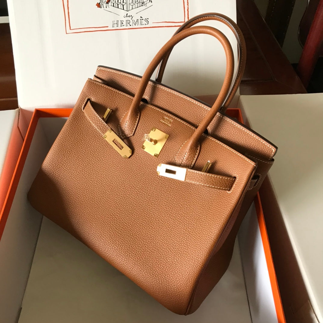 Hermes Birkin 30 Brown Togo