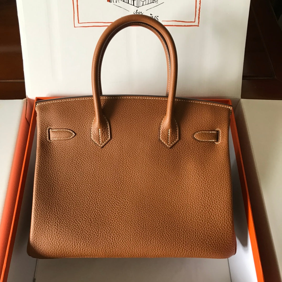 Hermes Birkin 30 Brown Togo