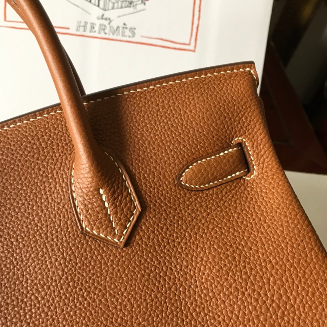 Hermes Birkin 30 Brown Togo