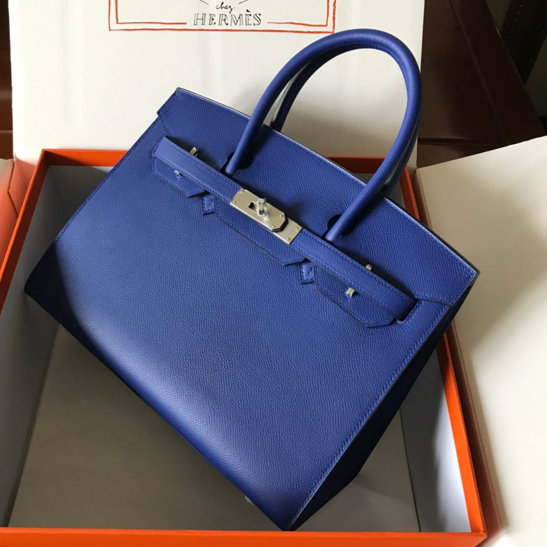 Hermes Birkin 30 Epsom Electric Blue