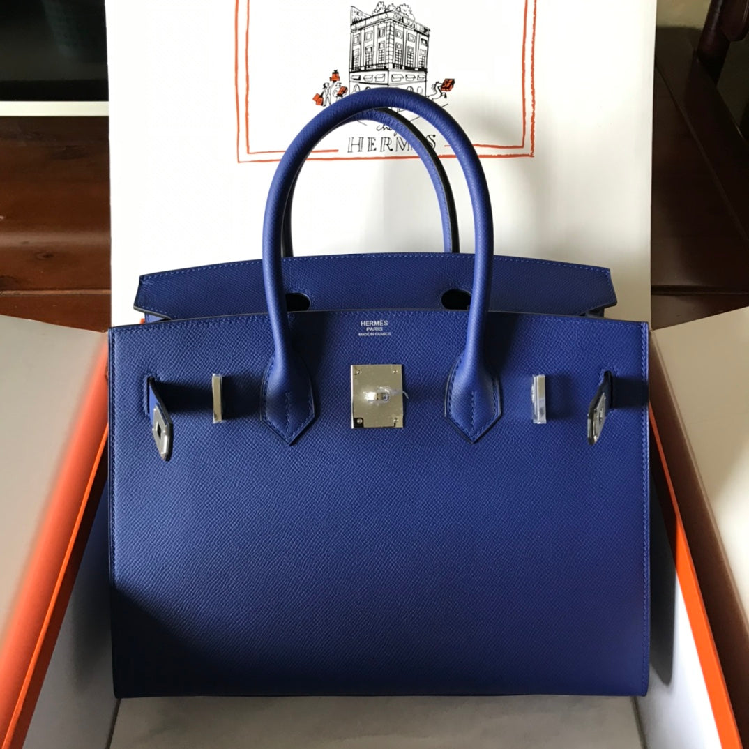 Hermes Birkin 30 Epsom Electric Blue