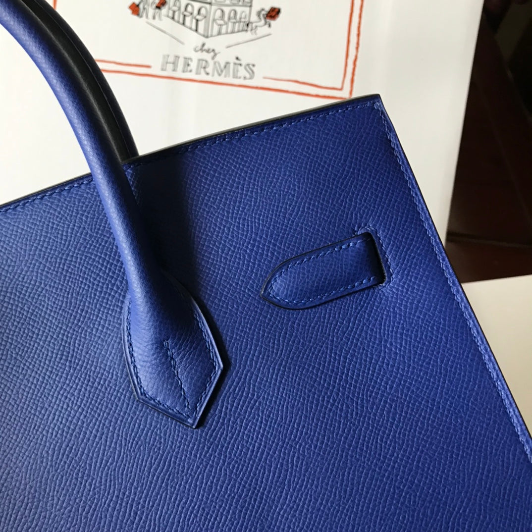 Hermes Birkin 30 Epsom Electric Blue