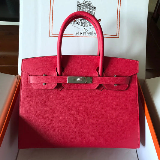 Hermes Birkin 30 Epsom Red