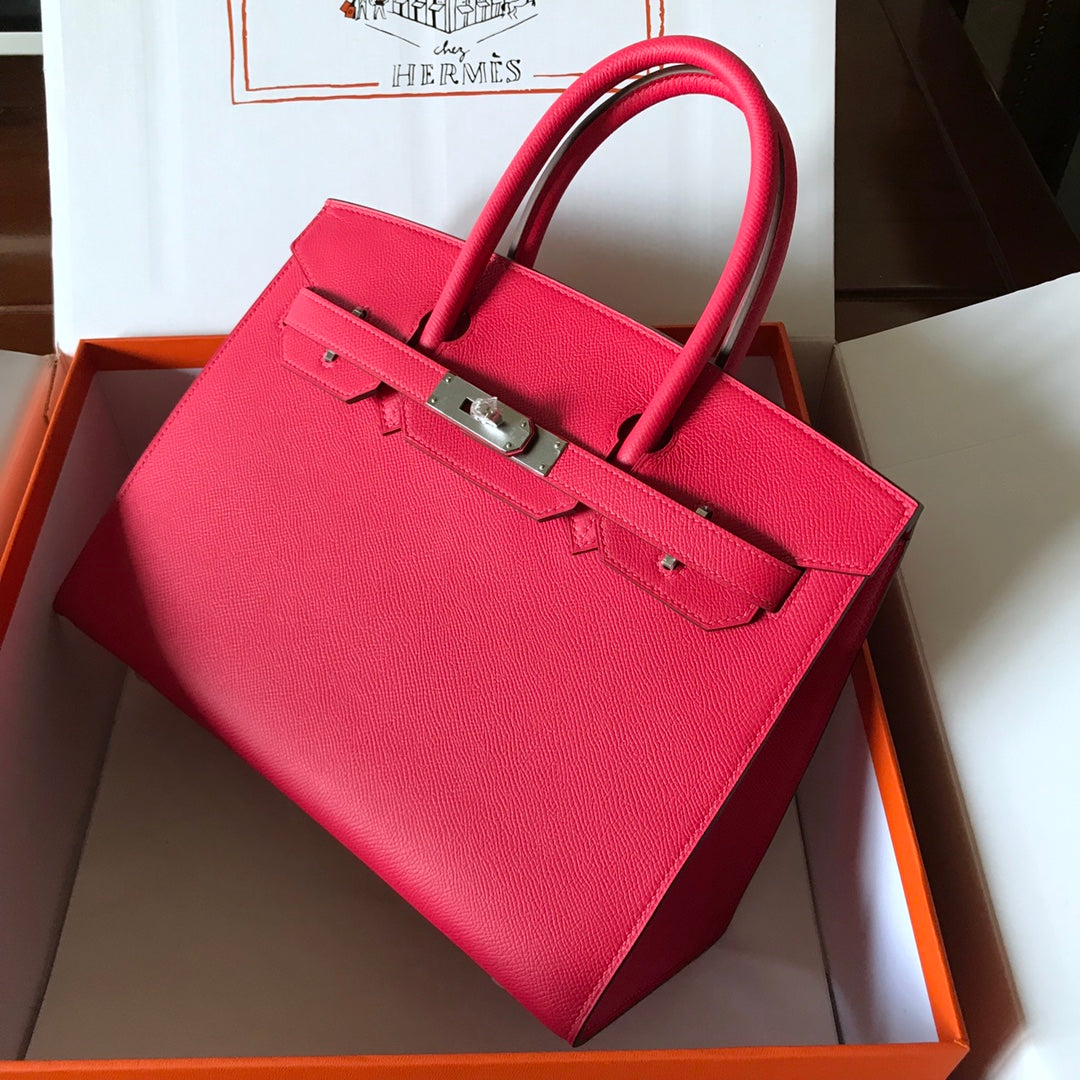 Hermes Birkin 30 Epsom Red