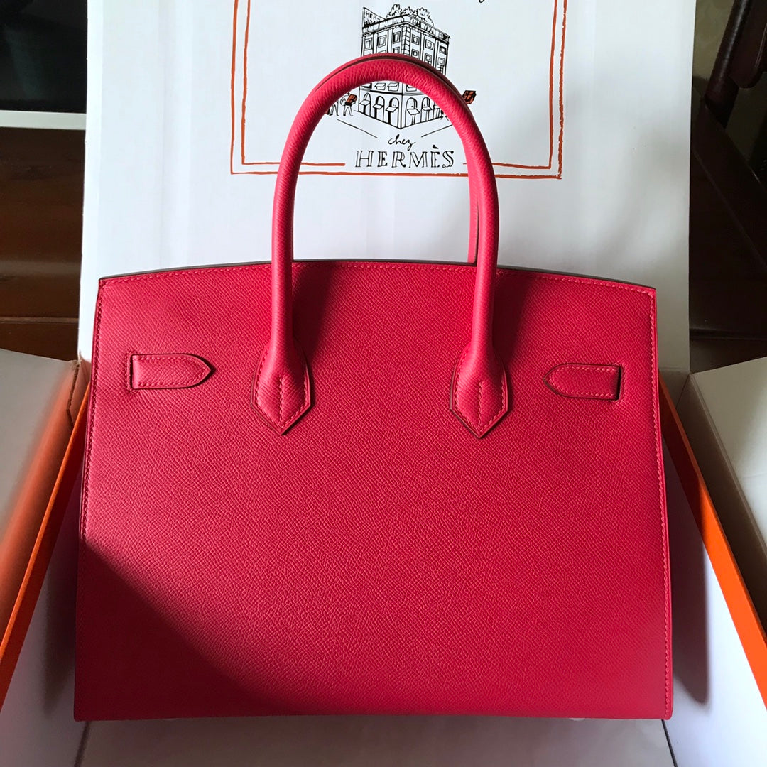 Hermes Birkin 30 Epsom Red