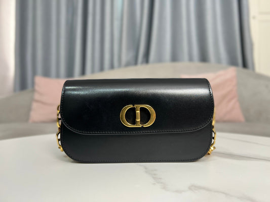 Dior 30 Montaigne Avenue Bag - Black High Grade