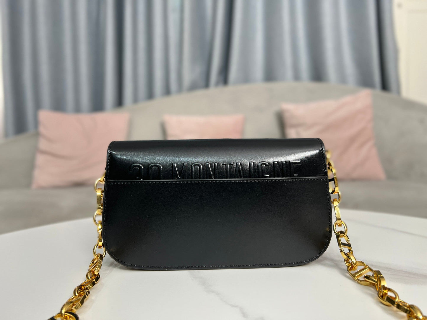 Dior 30 Montaigne Avenue Bag - Black High Grade