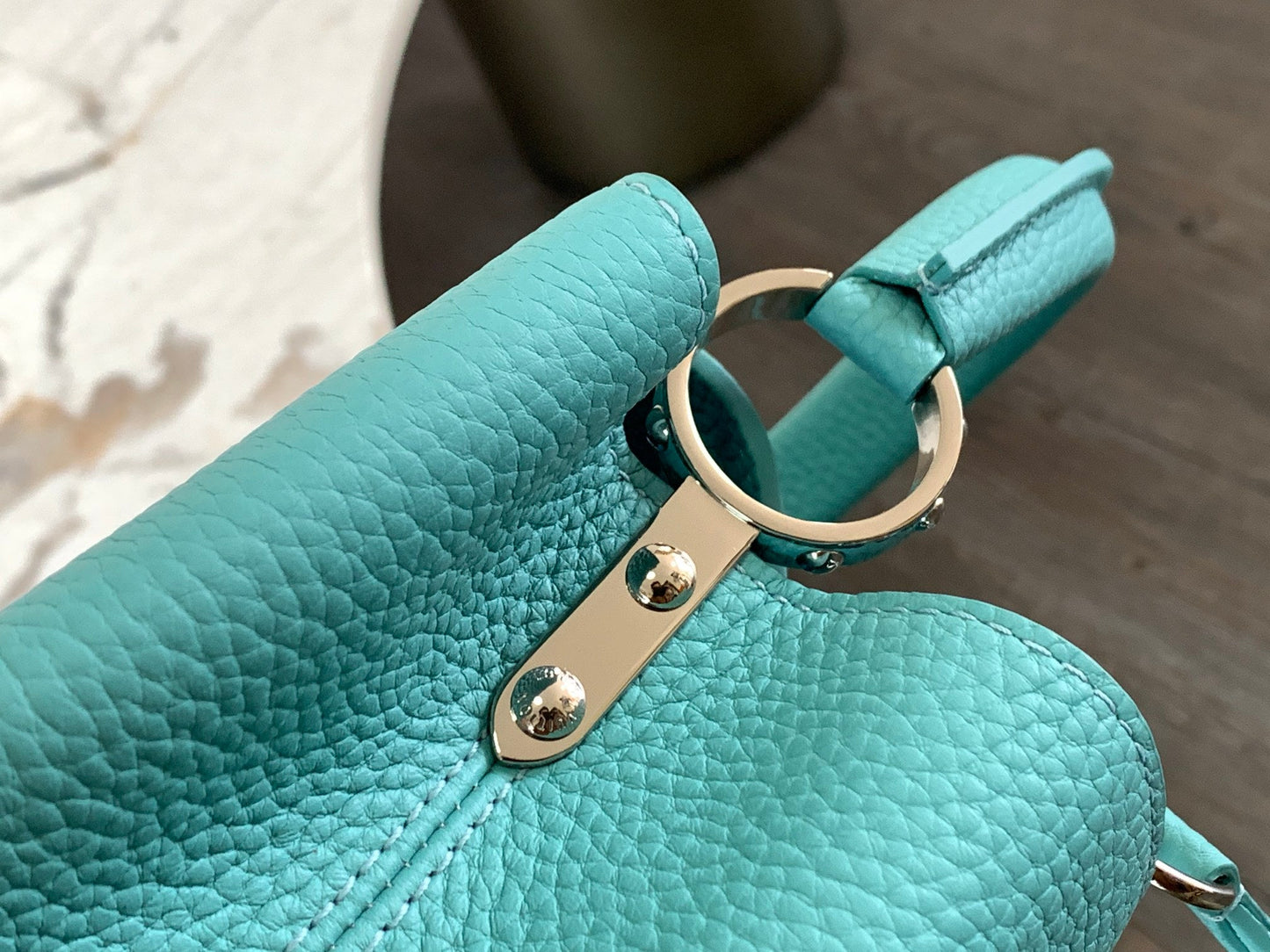 Louis Vuitton Capucines BB Baby Turquoise High Grade