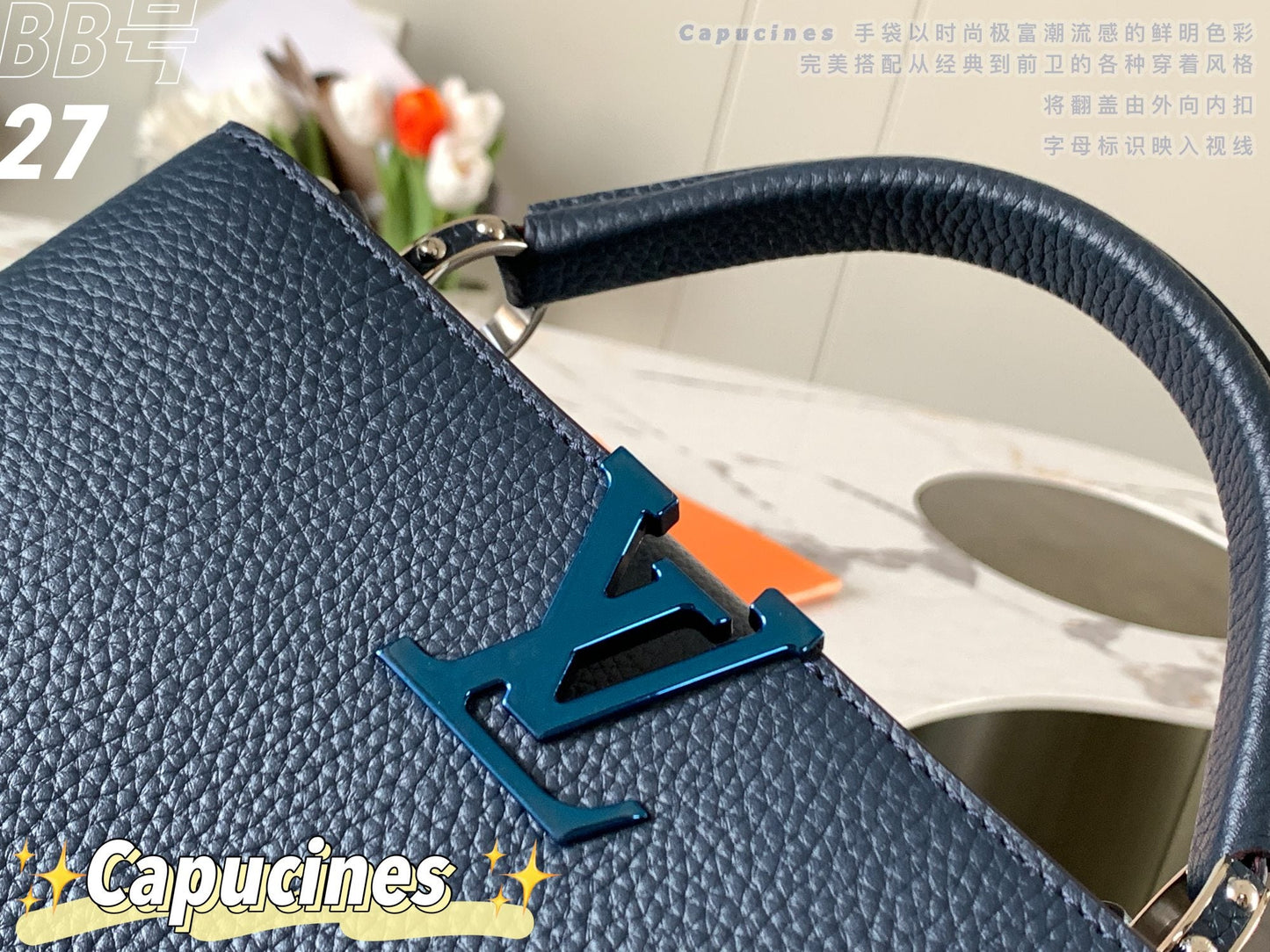 Louis Vuitton Capucines BB Baby Grey High