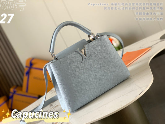 Louis Vuitton Capucines BB Baby foggy grey High