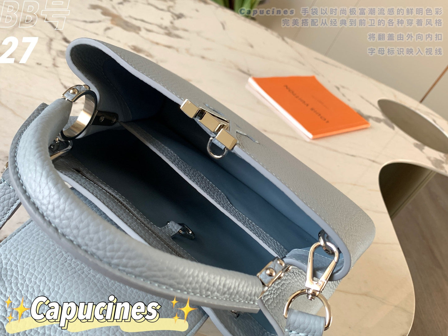 Louis Vuitton Capucines BB Baby foggy grey High